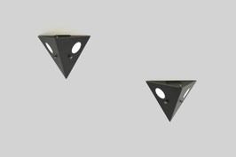 Pair of night owl wall lamps, Raak