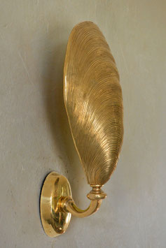Wandlamp Mossel Schelp 70s