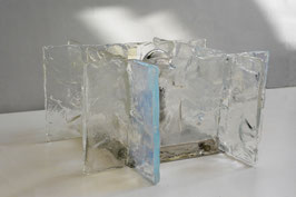 Illuminated glass sculpture by Carlo Nason, 70s