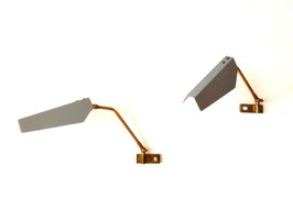 Pair of Stilnovo wall lamps, 50s