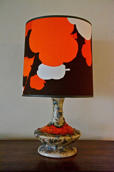 Schemerlamp keramische voet.