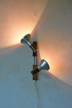 2-spots wandlamp 60s