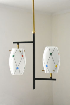 Stilux Milano chandelier 50s