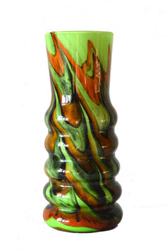 Opaline Florence vase Carlo Moretti 70s