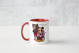 MICKEY & MINNIE MUG 325ml Rouge