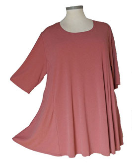 SunShine Shirt NewStyle-Stripes Dunkel-Rosenholz (05754)