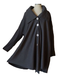 Lagenlook Mantel Grau