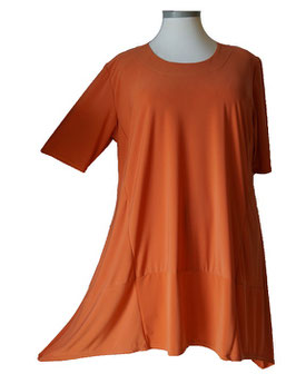 UniColor Longshirt in A-Linie Terra