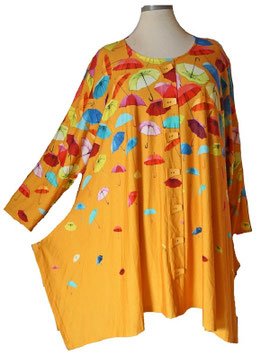 Happy-Style Lagenlook Zipfel-Shirt Schirmchen (08058)