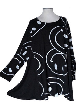 SunShine LA Shirt Black-White (06933)
