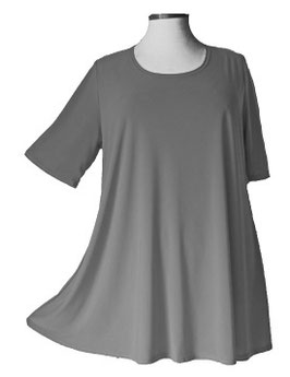 UniColor Shirt in Zauber-A-Linie Mittelgrau (09904)