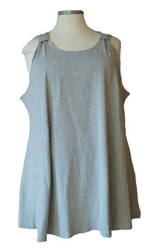 SunShine Top Baumwolle Grau