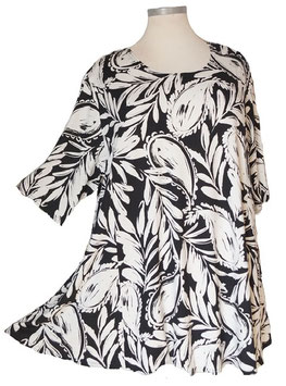 SunShine Shirt Weiß & Schwarz (08989)