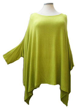 Weich & Chic Zipfelpulli Pullover Frühlingsgrün (07837)