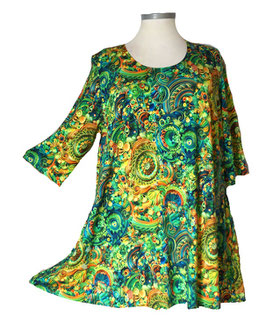 Shirt in Zauber-A-Linie Edel in Green (05983)