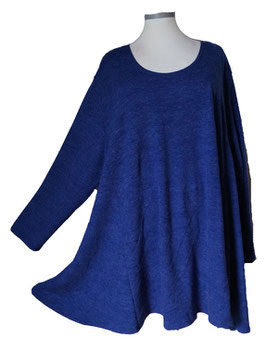 SunShine Pullover in 6-Bahnen A-Linie Royal Melange (05710)