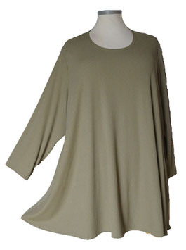 Streifchen Pulli in Zauber-A-Linie MiddleGreen (06657)
