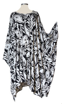 MD-ULSM Lagenlook Longshirt Sommer Tunika Kleid (08900)