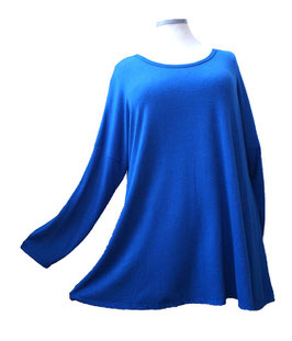 Pullover in Zauber-A-Linie Royal (07353)