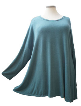 Pullover in Zauber-A-Linie Smaragd (07374)