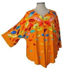 HappyStyle Zipfel-Shirt mit RV Schirmchen (07903)