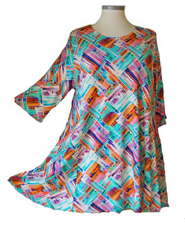 SunShine Shirt in 6-Bahnen A-Linie KunstArt-Color (01526)