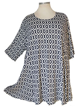 SunShine Shirt Weiß Schwarz (09001)