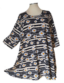 Daisy Flowers Shirt in Zauber-A-Linie (08565)