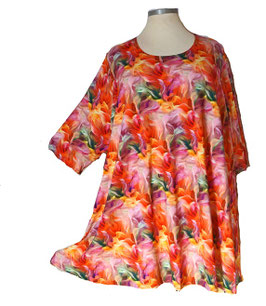 Chic! Shirt in Zauber-A-Linie Farbenpracht (08581)