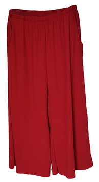Wellenlinien Hose Rot (07008)
