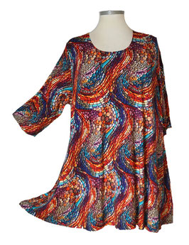 Shirt in Zauber-A-Linie Blumen (05951)