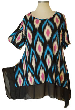 UniMultiColormix Zipfelshirt Longshirt NewStyle 1 (00480)