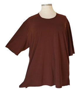 Kurzarmshirt Braun 50-60 (04905)