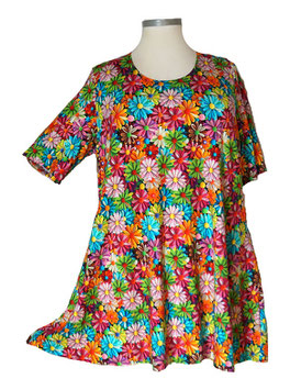 Shirt in Zauber-A-Linie Blumen (05951)