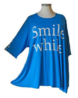 MotivShirt in Zauber-A-Linie Smile While Hellblau (09382)