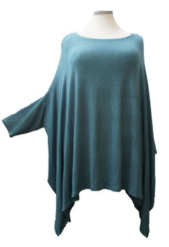 Weich & Chic Zipfelpulli Pullover Grün (07840)