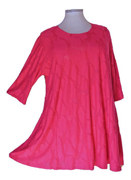 SunShine Shirt in 6-Bahnen A-Linie 3D-Pink (04972)