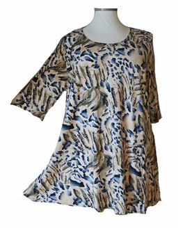 Shirt in Zauber-A-Linie mit Taschen New Safari (01270)