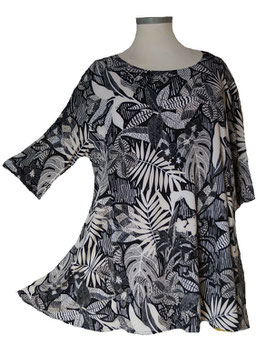 SunShine Shirt Black & White (05748)