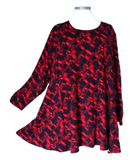 SunShine LA Shirt Schwarz-Rot (06925)