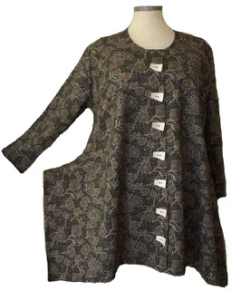 Edel! Herbst Winter Zipfel-Shirt Roses (07896)