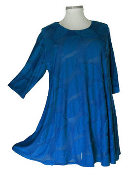 SunShine Shirt in 6-Bahnen A-Linie 3D-Royal