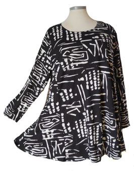 SunShine LA Shirt Black & White (08114)