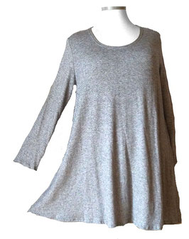 Shirtpulli Pullover in Zauber-A-Linie Grau (08643)