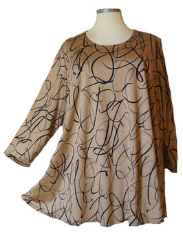 Eleganter Pullover Braun & Schwarz (03931)