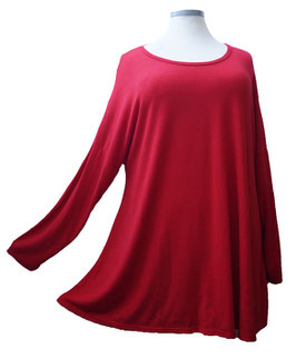 Pullover in Zauber-A-Linie Rot (07358)