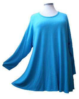 Pullover in Zauber-A-Linie Türkis (07360)