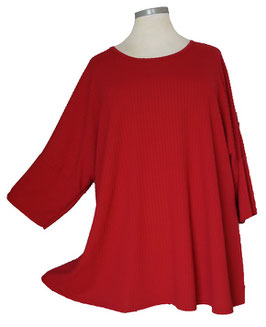 Wellenlinien Pulli Rot (06997)