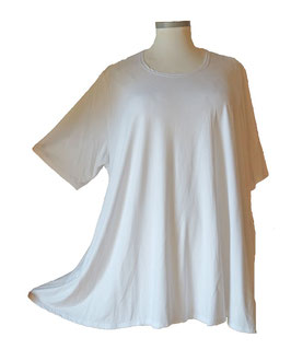 Shirt in Zauber-A-Linie mit Taschen Weiß (09734)