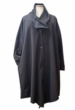 HighVogue Kragen Mantel Pünktchen (07236)